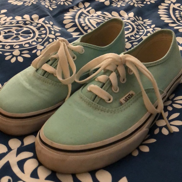 Turquoise vans - Picture 2 of 5